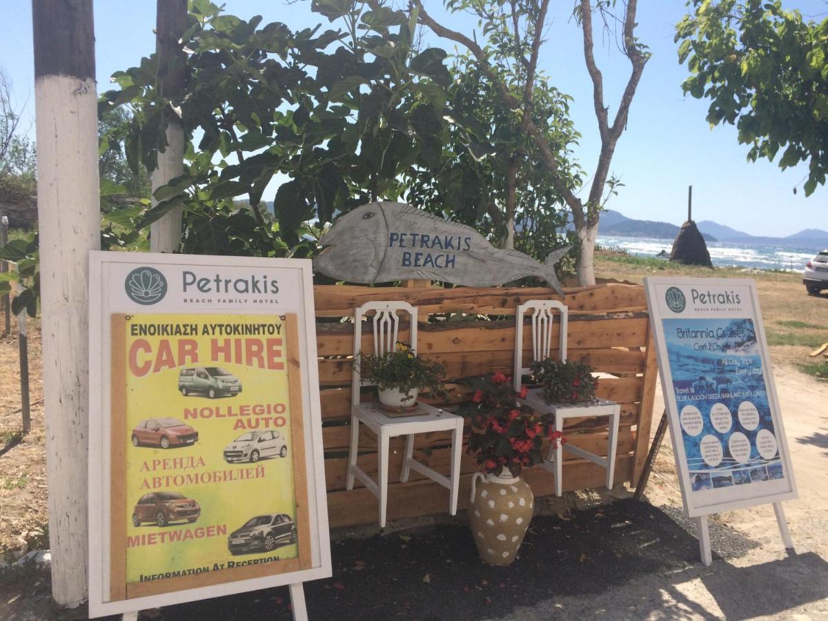Petrakis Beach Lefkímmi Exterior foto